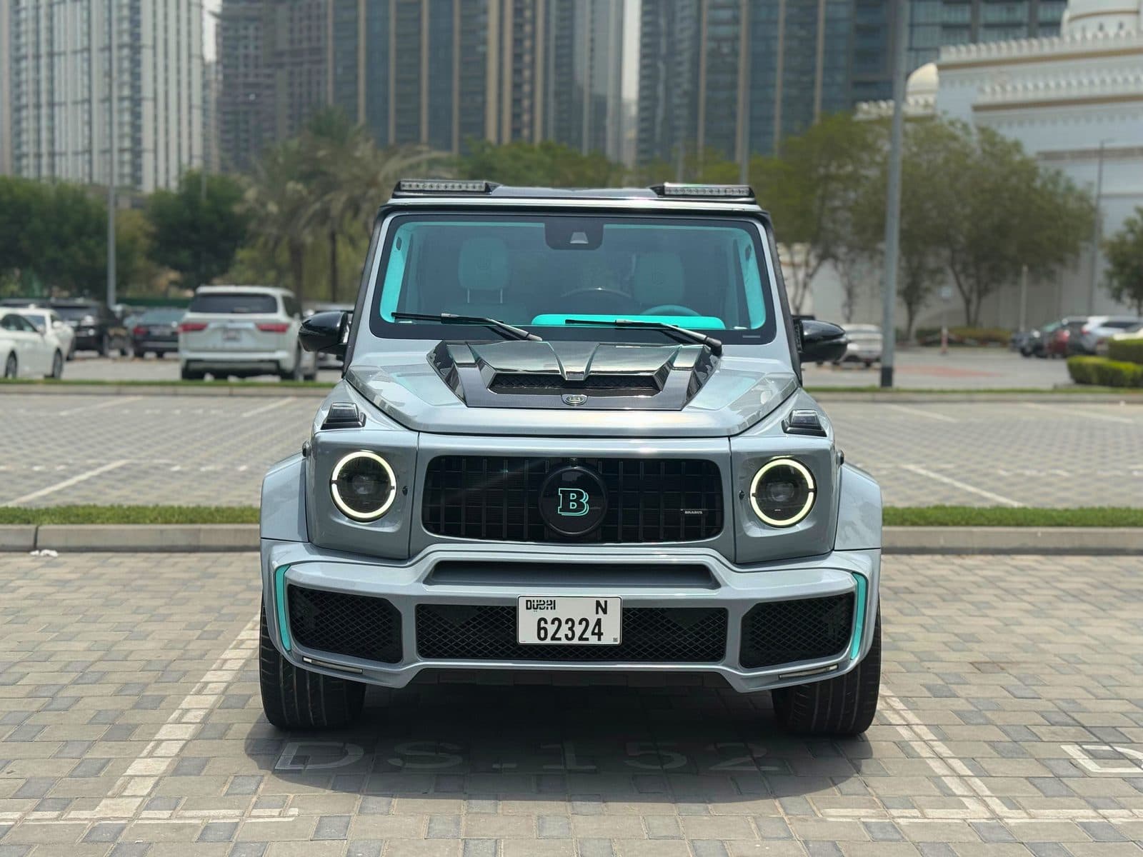 Mercedes-Benz G-Class Brabus Grey / Tiffany